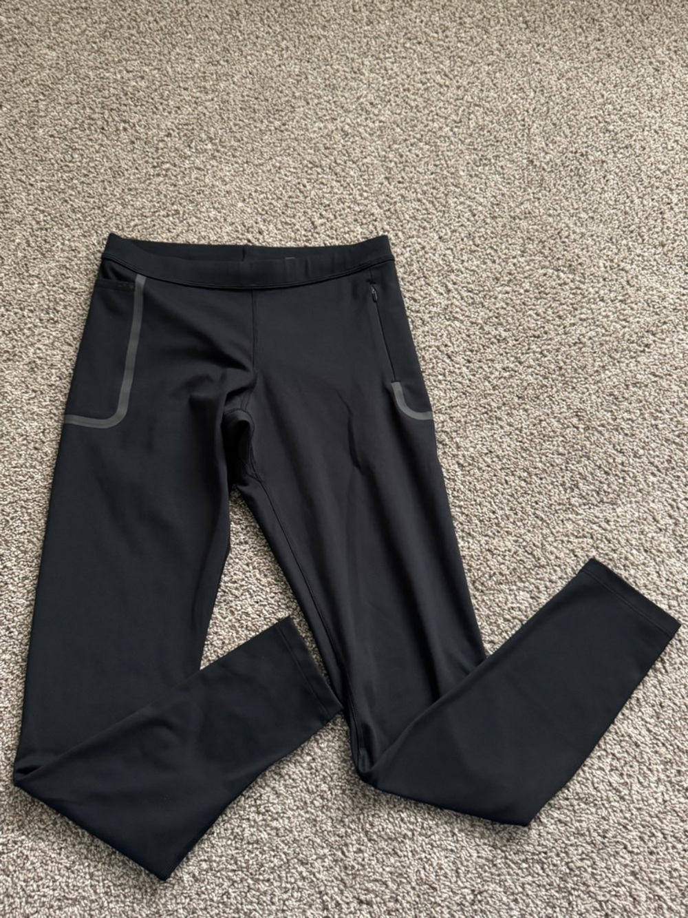 Brooks Black Women's Performance Leggings with Reflective Accents